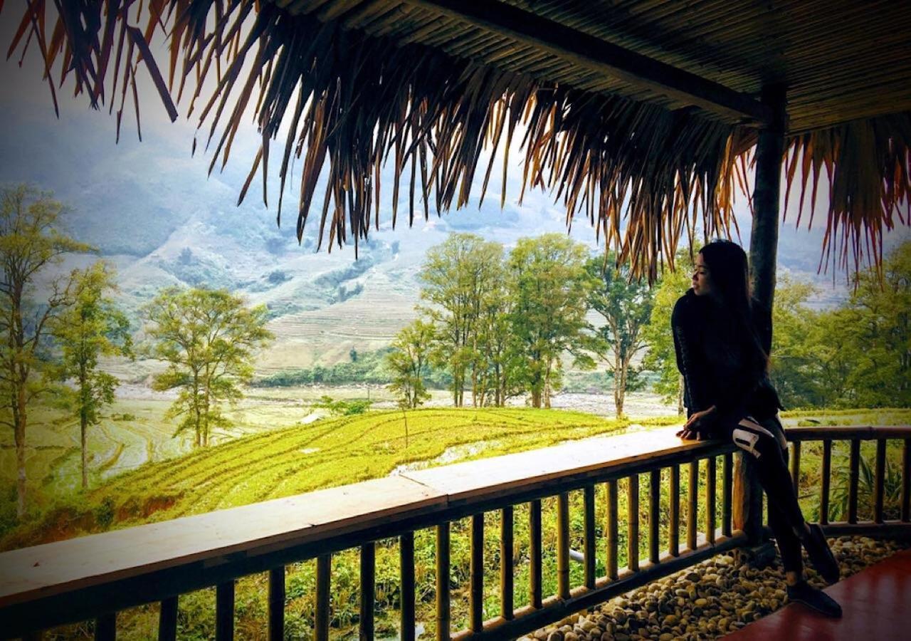 Sapa Hmong Bungalow Homestay Luaran gambar