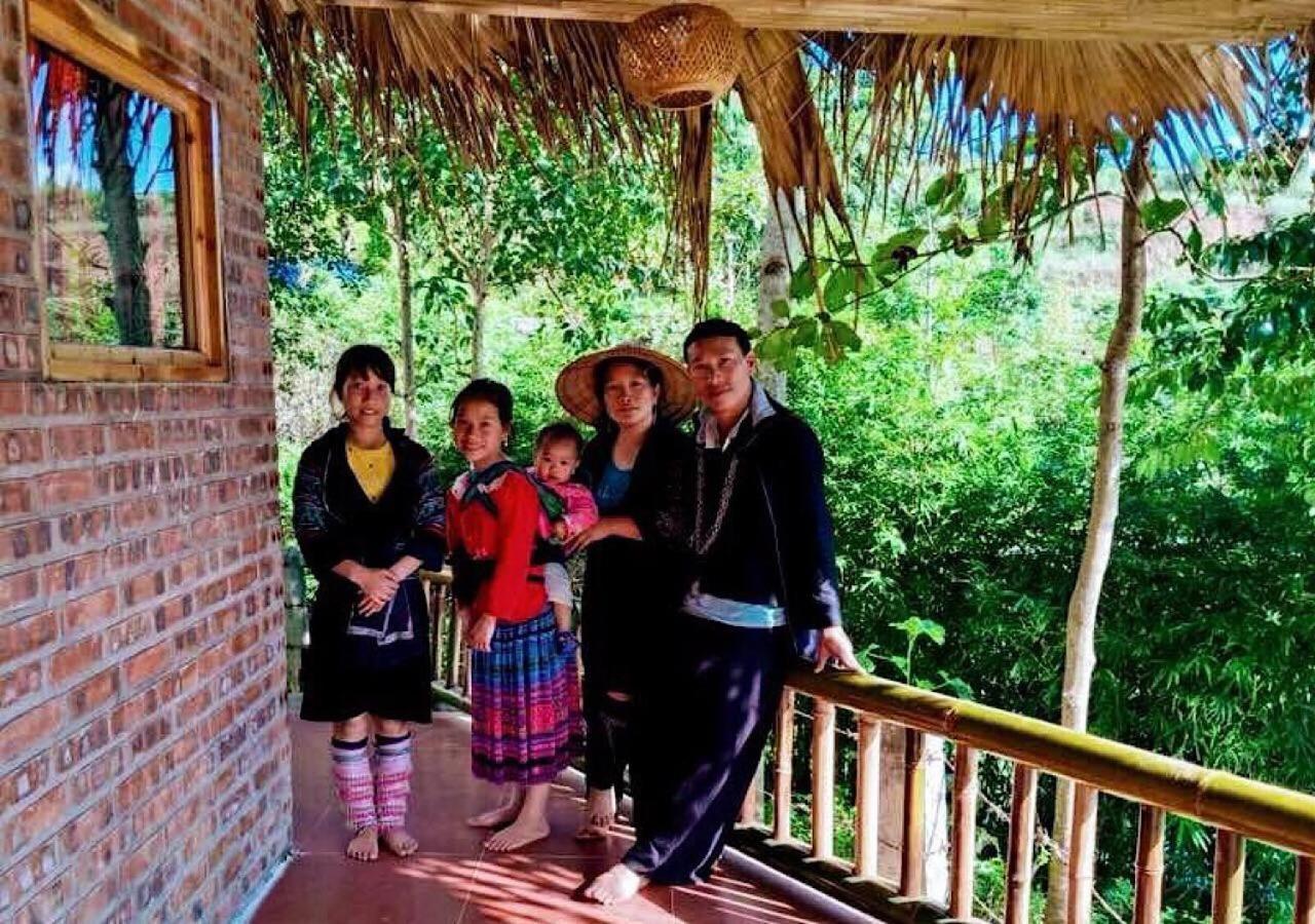 Sapa Hmong Bungalow Homestay Luaran gambar